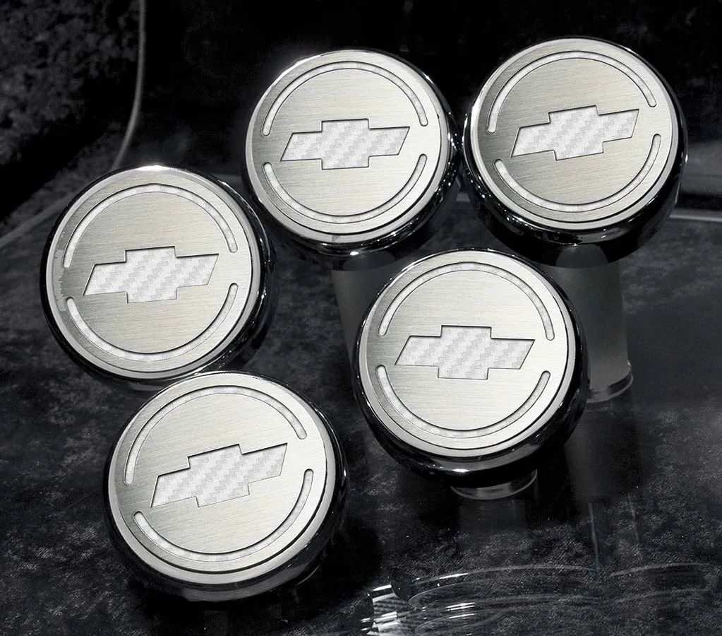 1997-2013 C5/C6 Corvette - Chevrolet 'Bowtie' Fluid Cap Covers 5Pc Auto Transmission