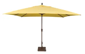 8' x 11' Rectangle NO-Tilt Market Umbrella by Treasure Garden