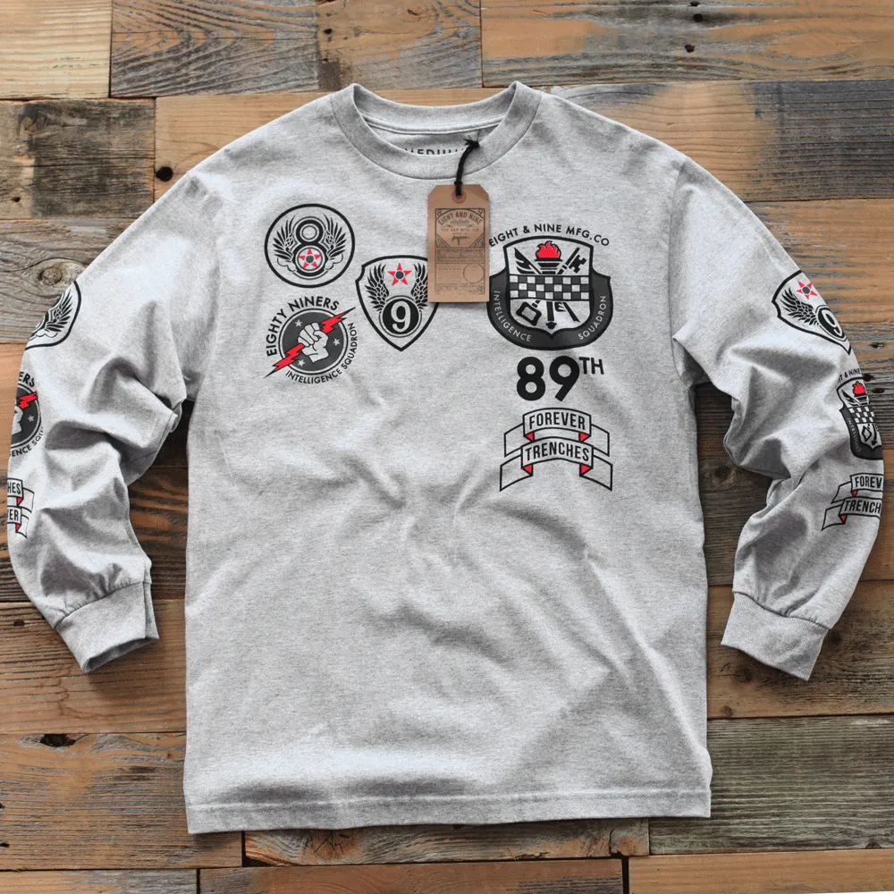 89th Intel Squadron Grey L/S