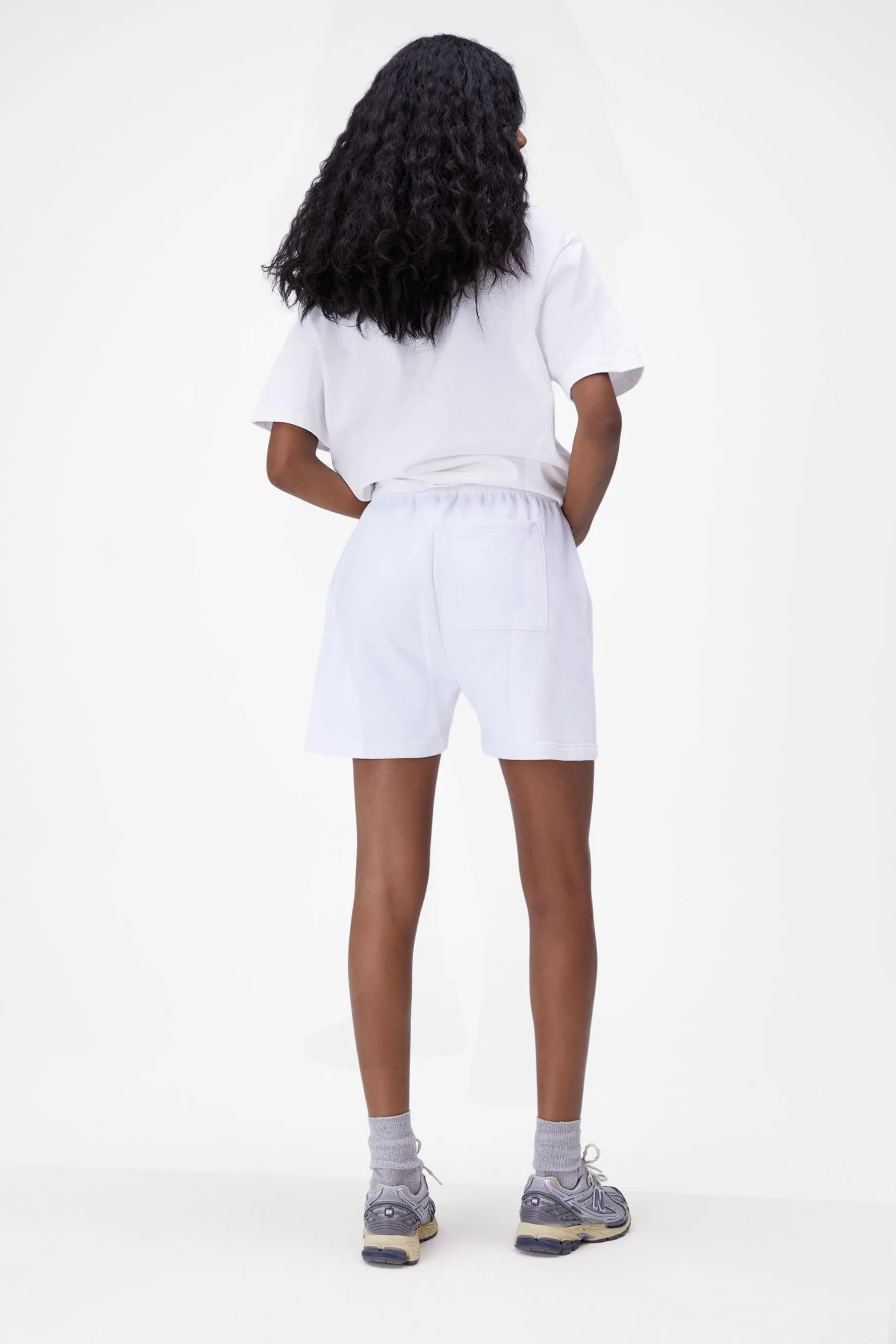 ADA Sweat Shorts - White