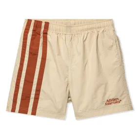 Adidem Asterisks Nylon Stripe Short (Cream Rust)