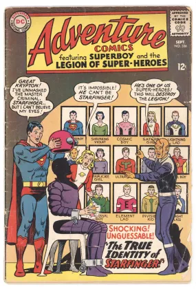 Adventure Comics 336 DC 1965 GD VG Curt Swan Legion Of Super-Heroes