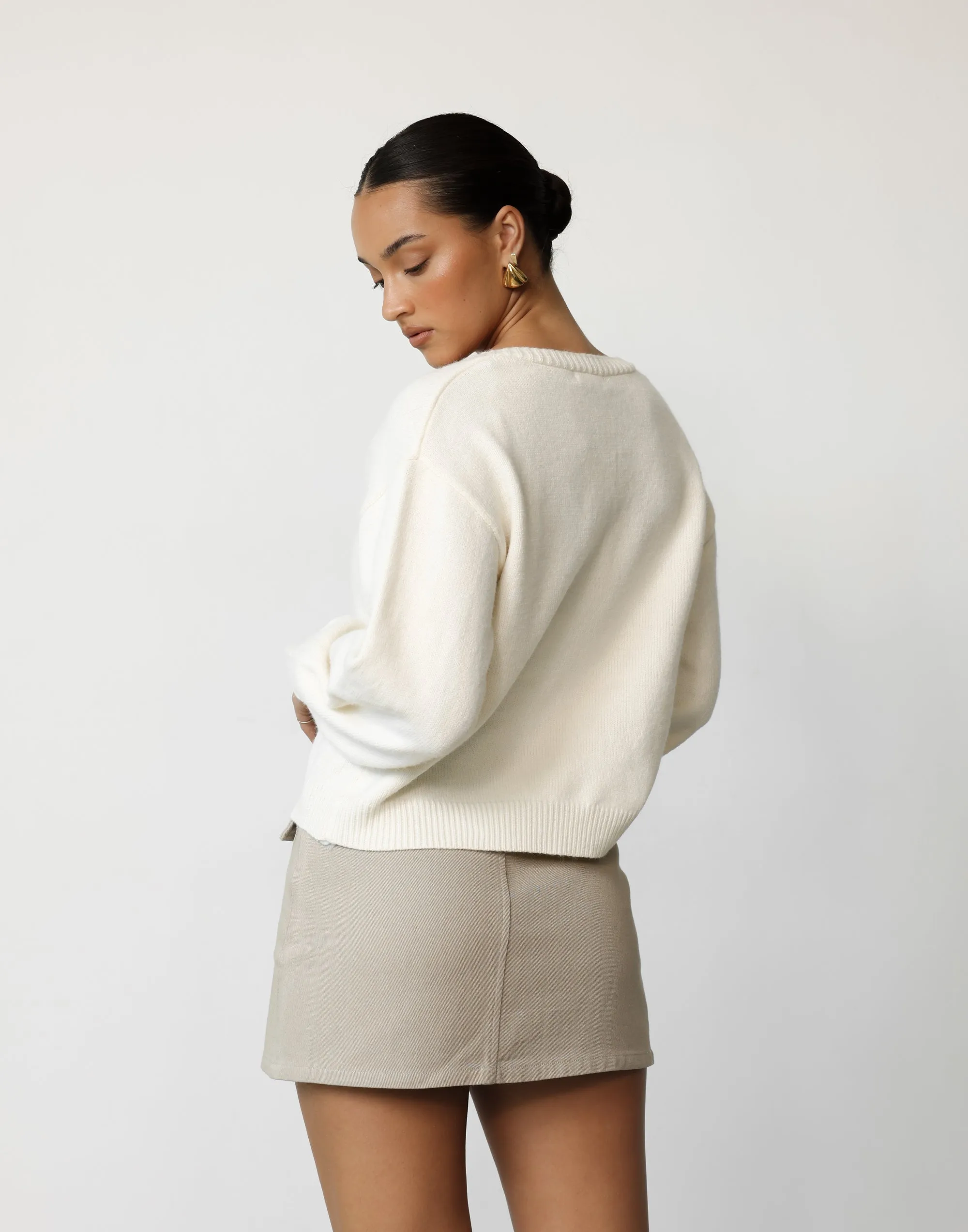 Ainara Cardigan (Cream)