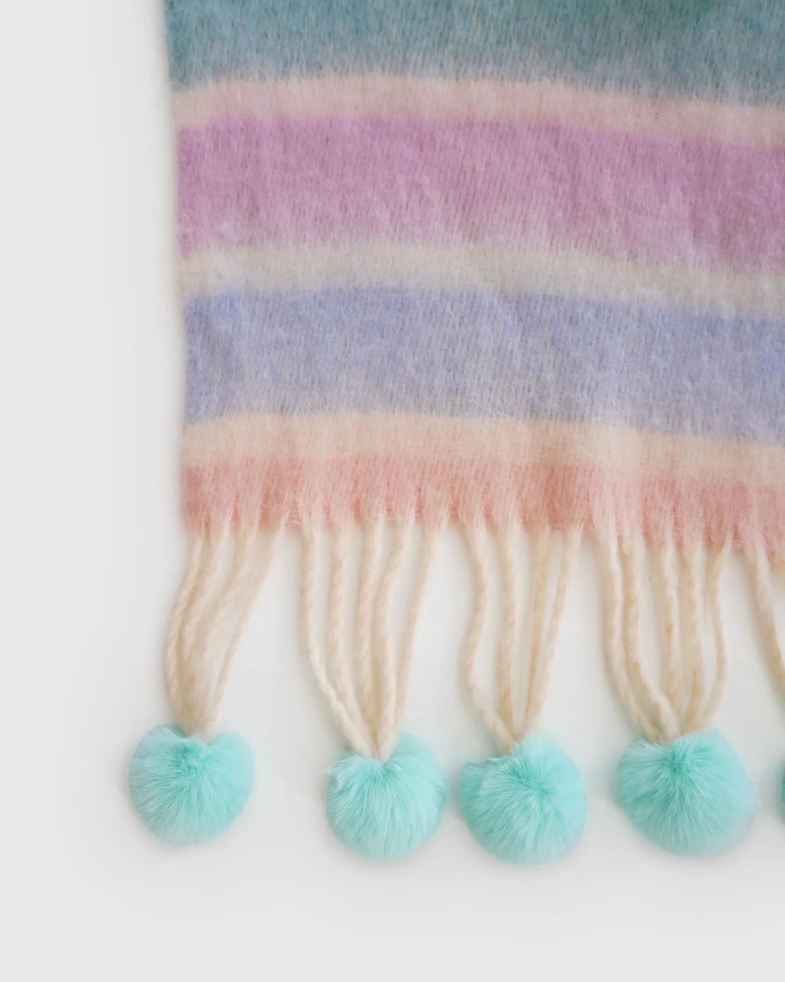 All Things Magical Pom Pom Scarf - Multi