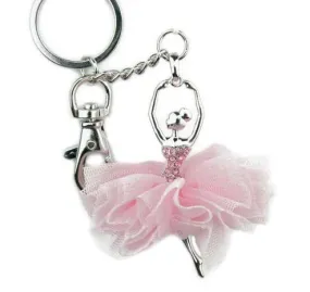 AMERICAN SUPPLY COMPANY ADS108 TUTU BALLERINA KEY CHAIN