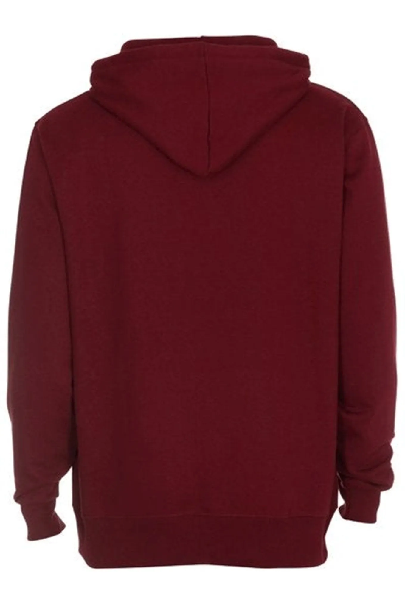 Basic Hoodie - Bordeaux Rød