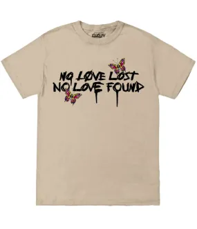 BIG SIZE NO LOVE LOST BUTTERFLY TEE