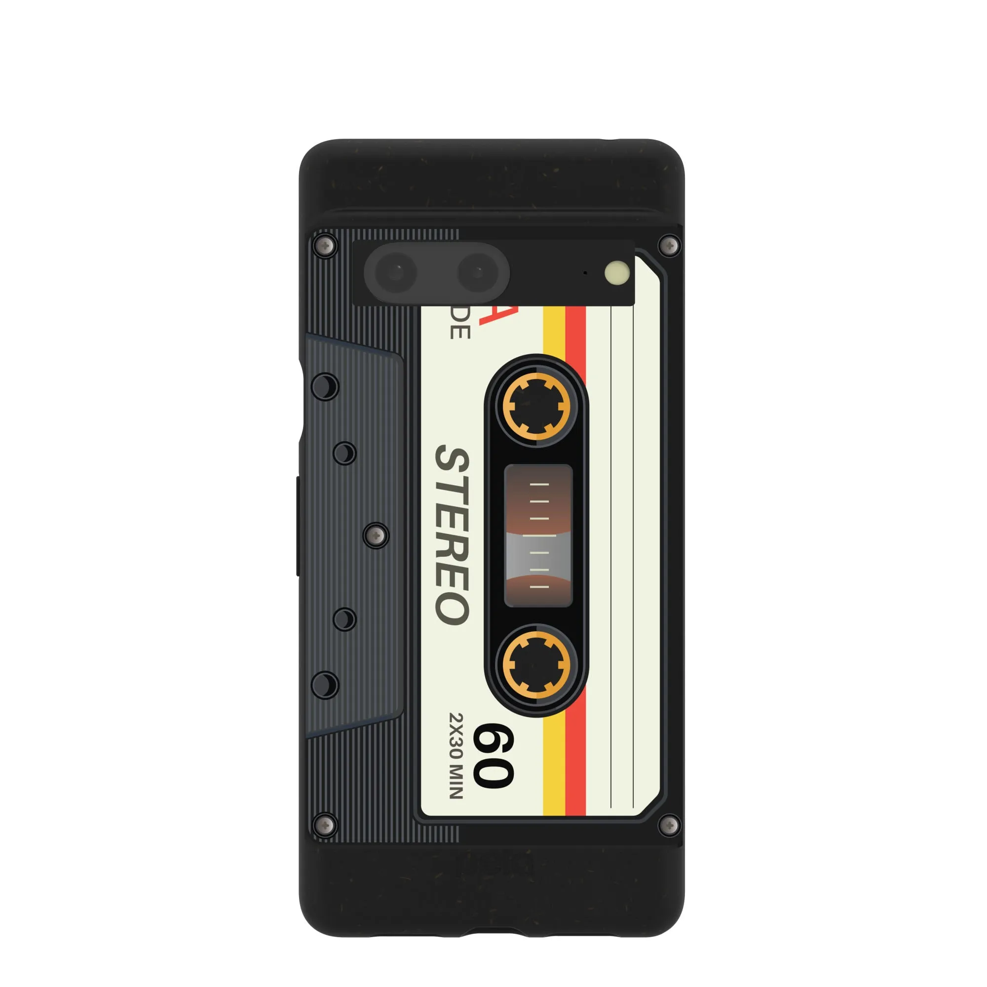 Black Cassette Google Pixel 7 Case