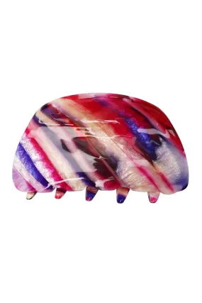 Black Colour - Bcaquarius Hair Claw - Pink Multi