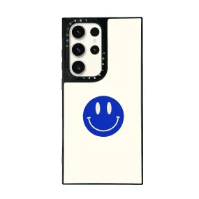 Blue Smile Designer Samsung S24 Ultra Case Cover