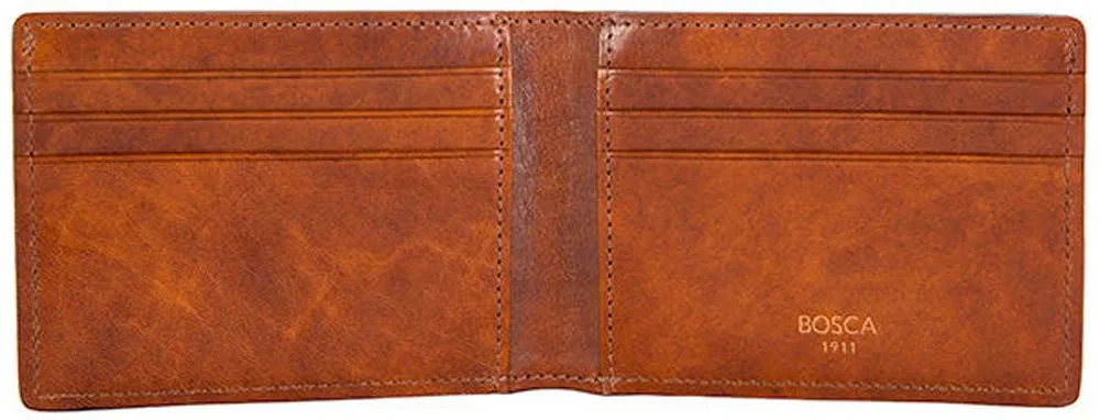 Bosca Dolce Old Leather Small Bifold Wallet