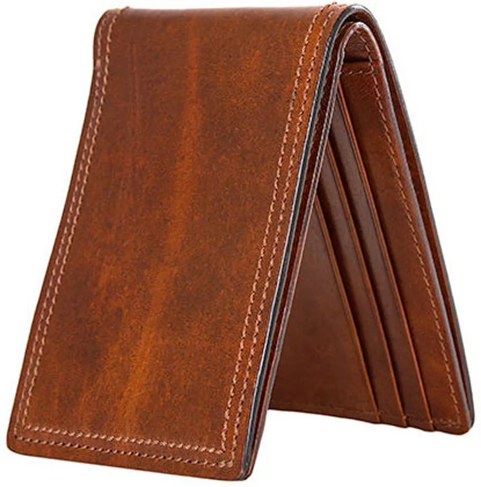 Bosca Dolce Old Leather Small Bifold Wallet