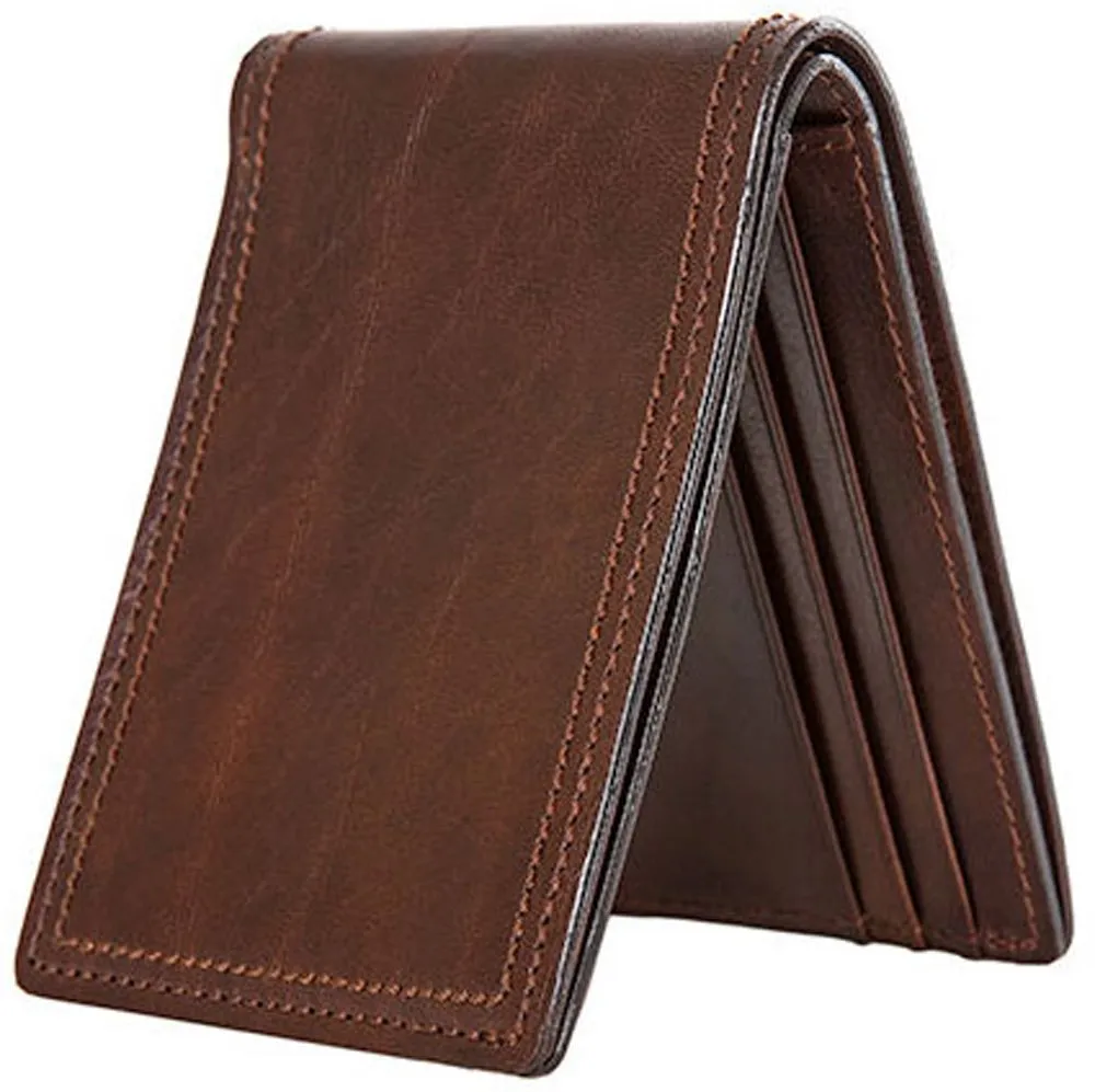 Bosca Dolce Old Leather Small Bifold Wallet