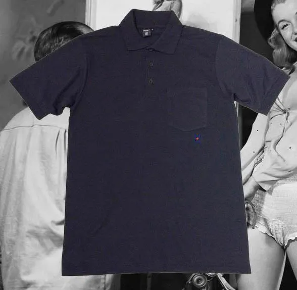 Brooklyn Work T22 Embroidery Logo S/S Pocket Polo Black