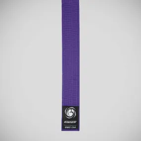 Bytomic Plain Polycotton Martial Arts Belt Pack of 10 Purple