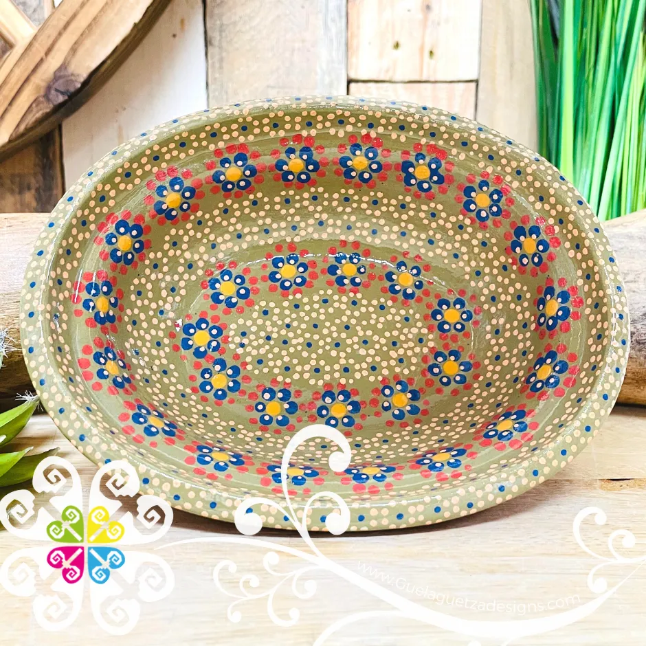 Capula Clay Fino Small Oval Tray - Artisan Kitchen