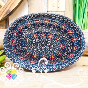 Capula Clay Fino Small Oval Tray - Artisan Kitchen