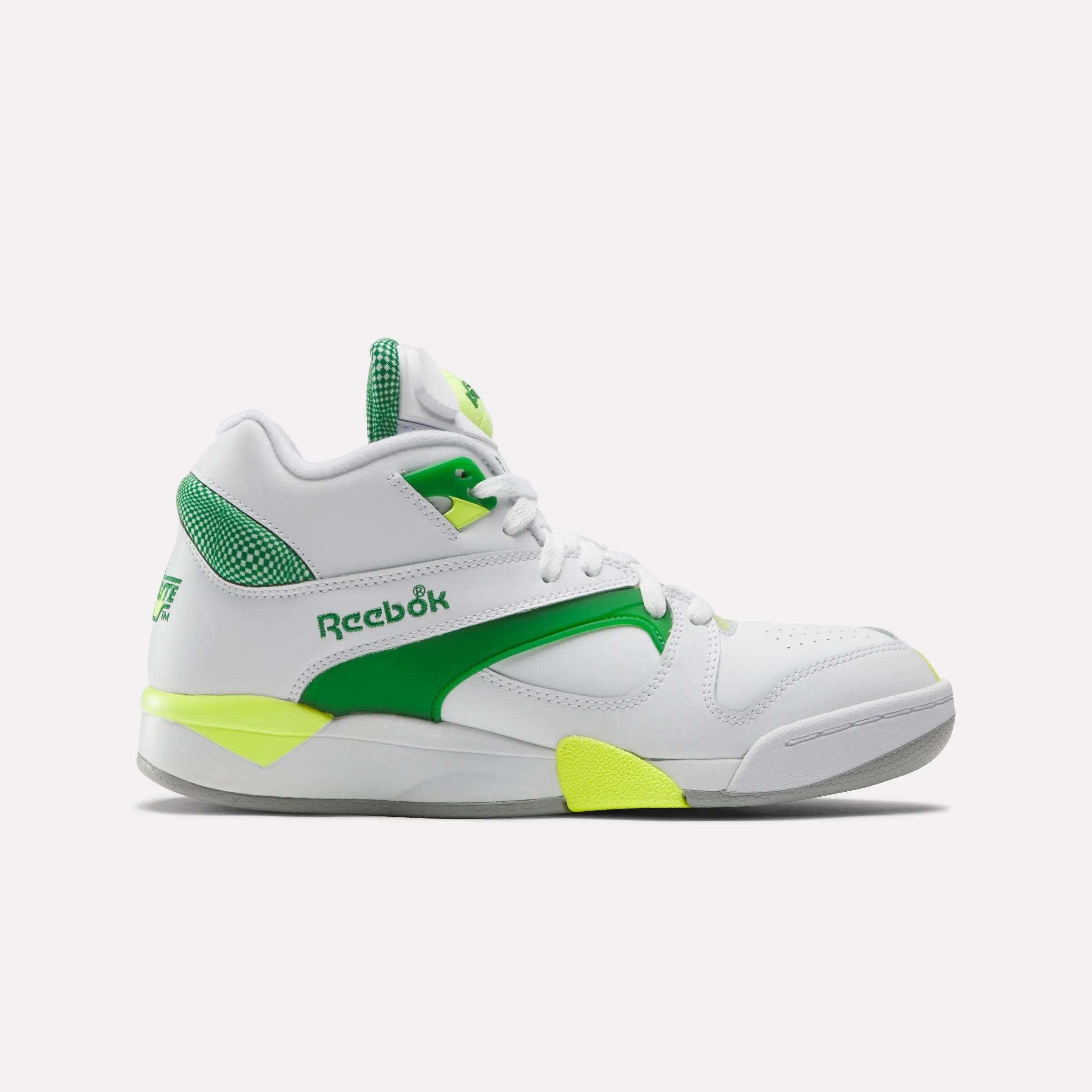 Court Victory Pump White/Glen Green/Acid Yellow