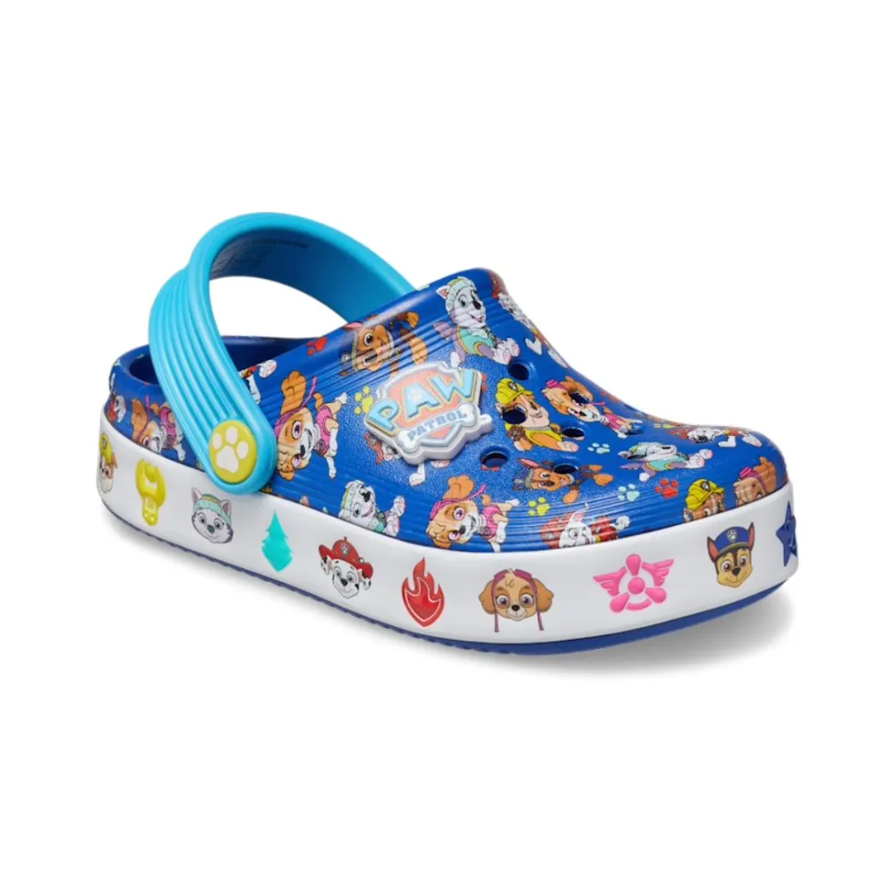 Crocs Toddler Paw Patrol Off Court Clog - Blue