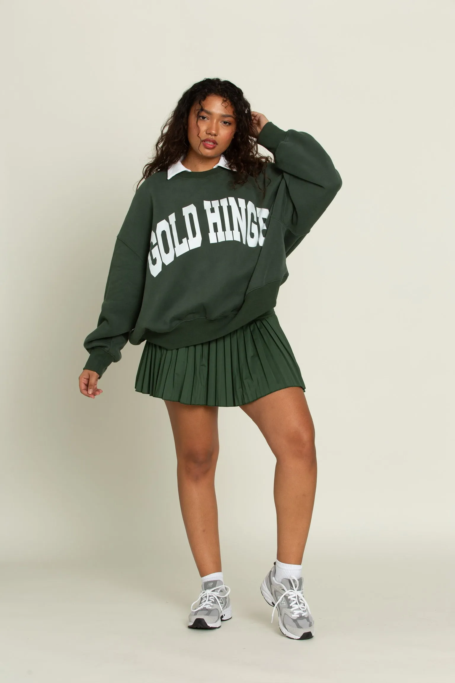 Dark Green GH Wide Arm Sweatshirt [Pre-Order]