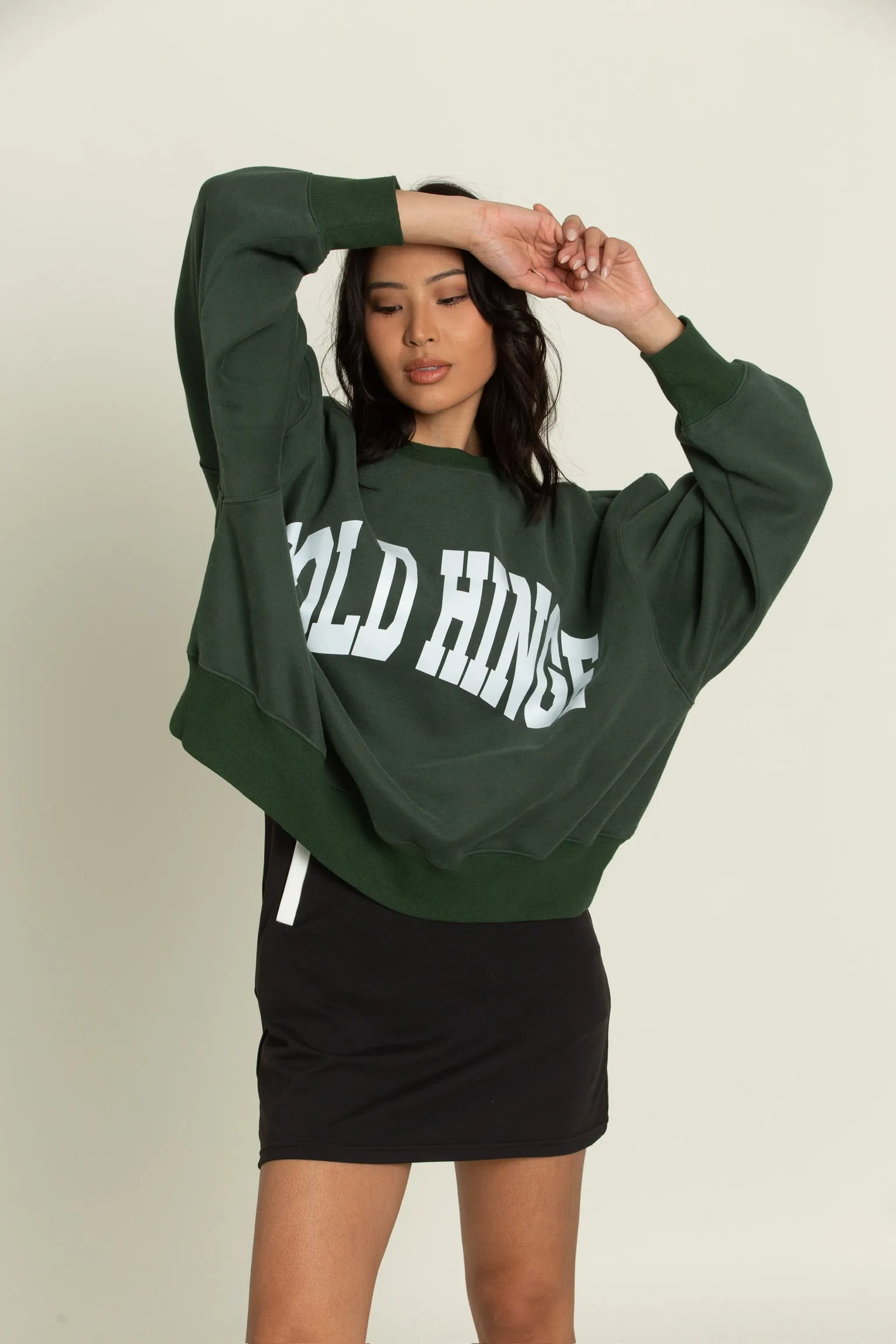 Dark Green GH Wide Arm Sweatshirt [Pre-Order]