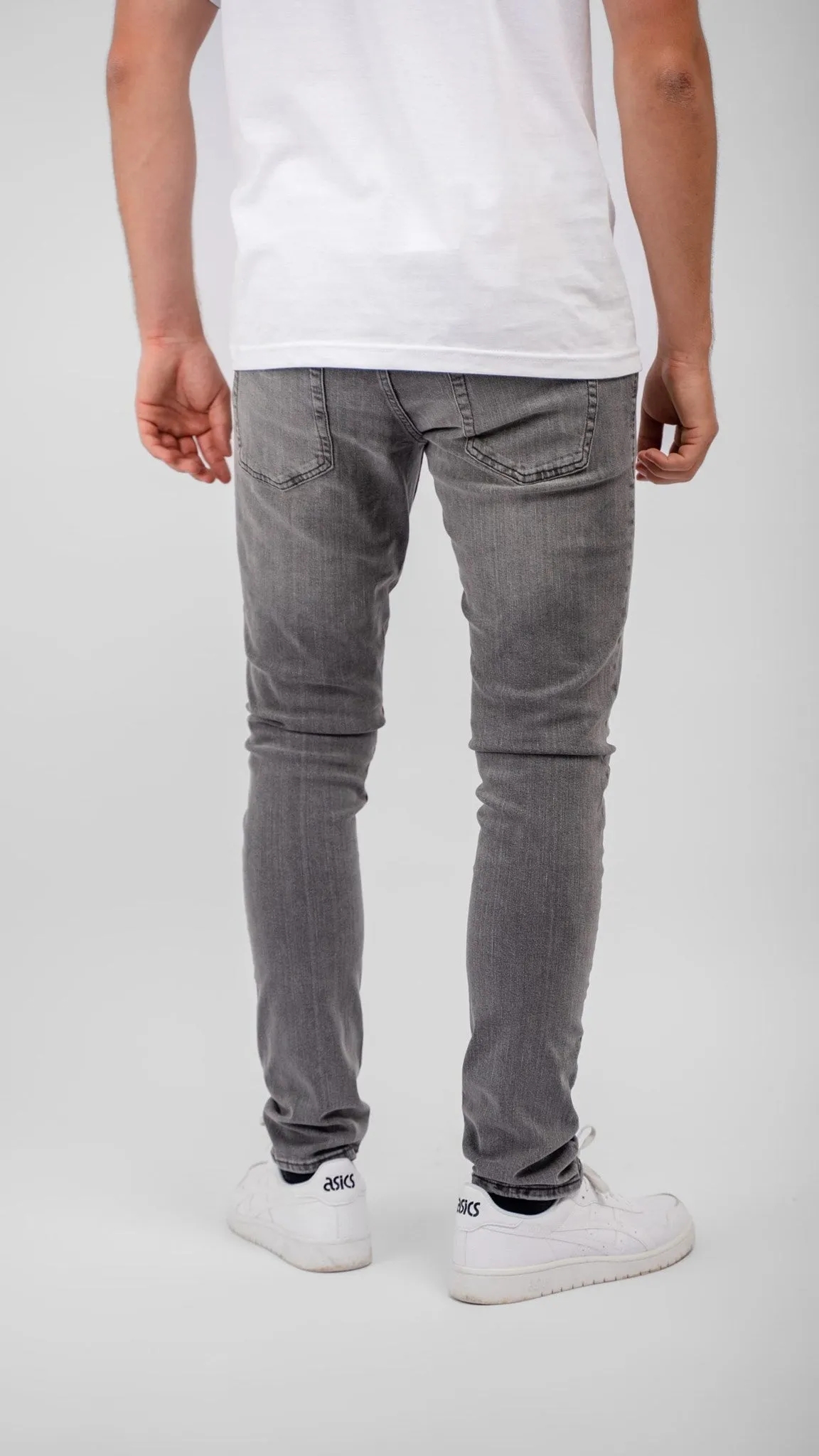 De Originale Performance Jeans (Slim) - Grå Denim