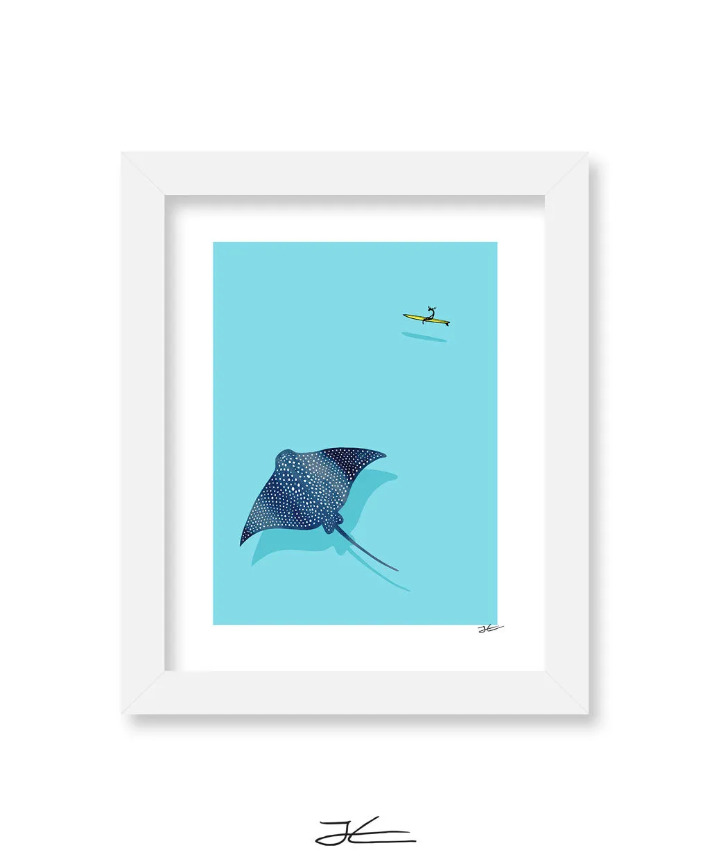 Eagle Ray - Print/ Framed Print