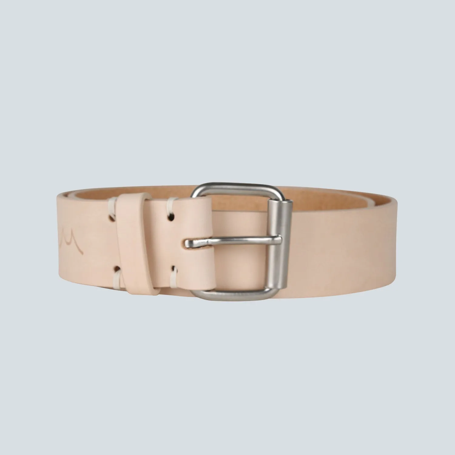 EDWIN - ITALIAN LEATHER PRIME BELT (STANDARD WIDTH) - NUDE