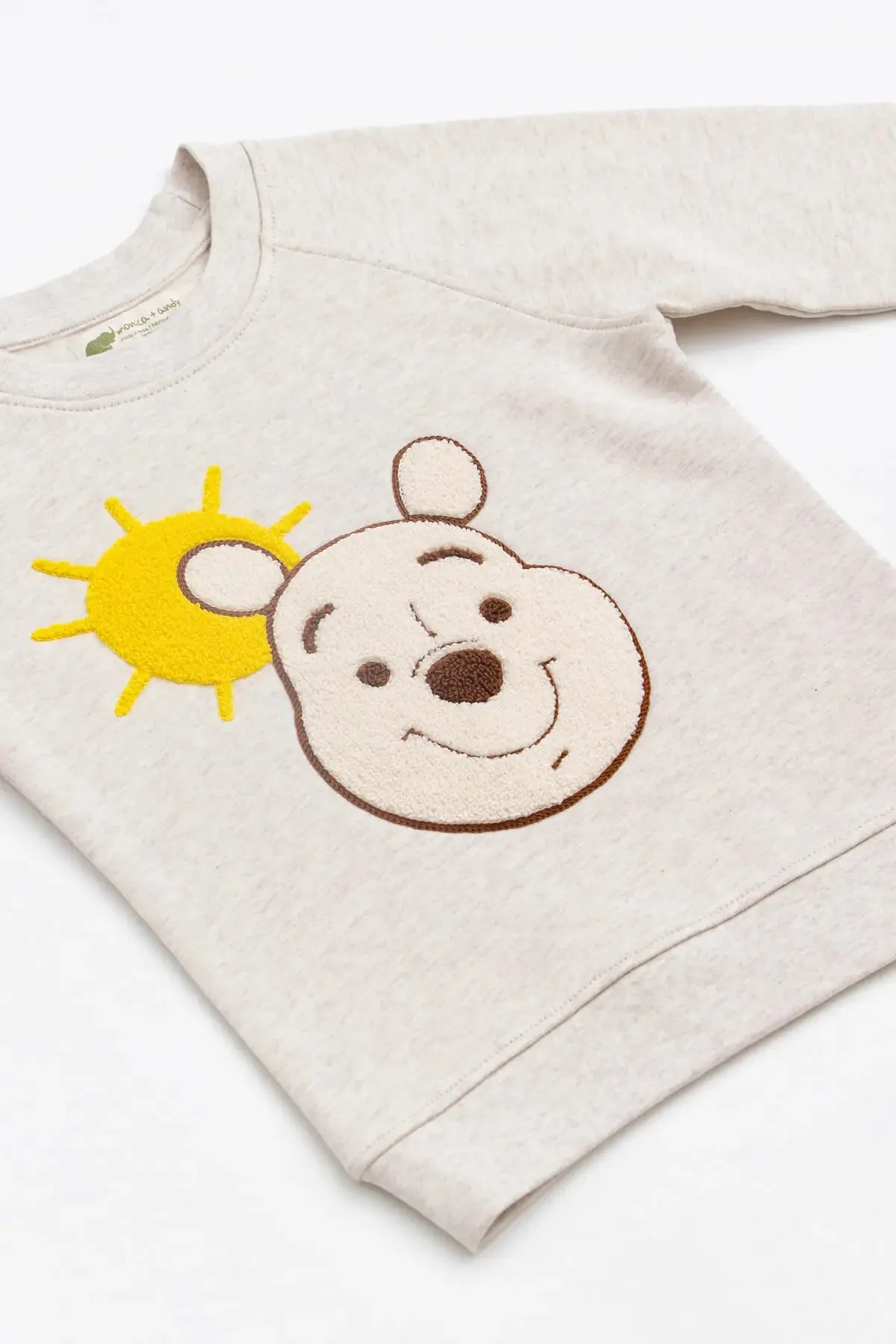 Embroidered Sweatshirt Sweat Short Bundle_Winnie the Pooh