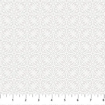 Fabric Crochet Doily Off White 24901-11 from the Tea for Two Collection by Northcott Studio