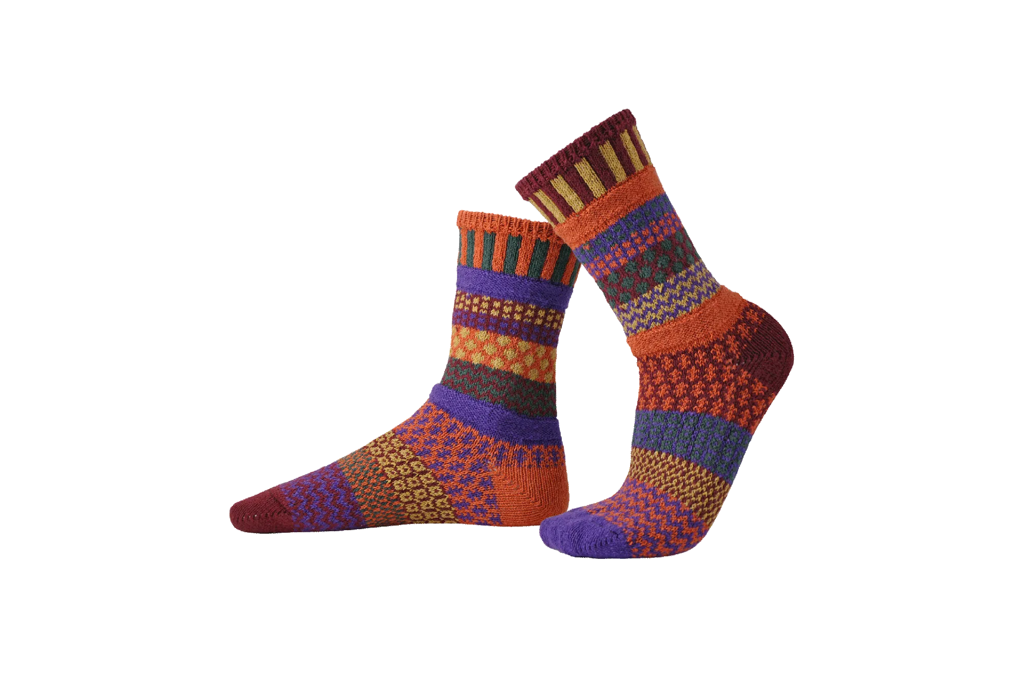 Fall Foliage Crew Socks