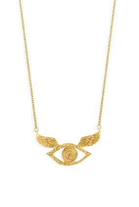 Fridha Eye Wing Necklace