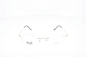 Gafas oftálmicas DbyD DBOM5038 Hombre Color Oro