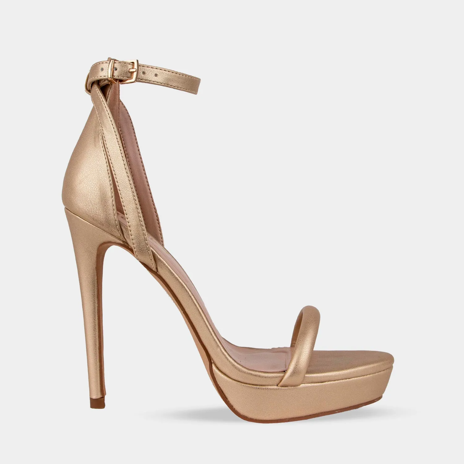 Glow Night Heel Sand Sandalia De Tacon Para Mujer