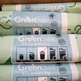 Green Sax Compostable bags (large)