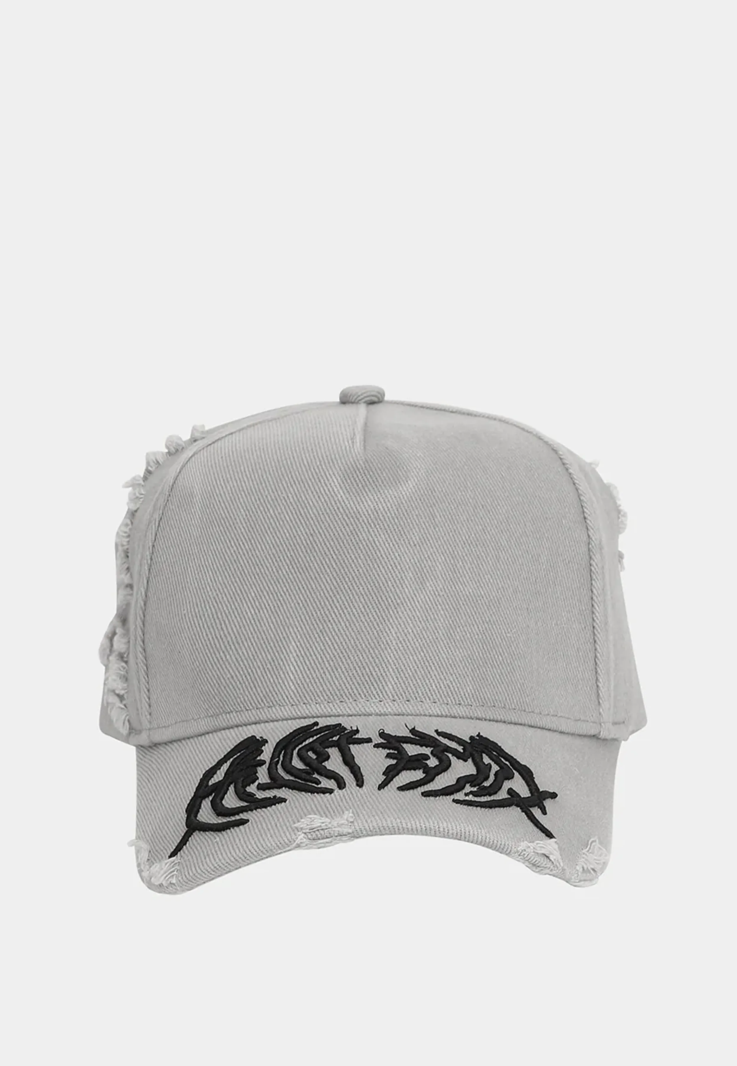 Heliot Emil Distorted Cap Grey