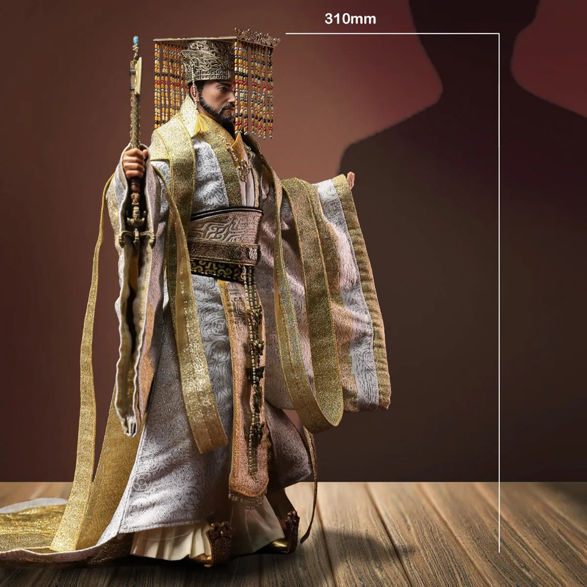 HiPlay 303TOYS, Kingdom of Storms - Yin Shou King of Shang Creation of The God Series, 1/6 Scale Action Figure Collectible