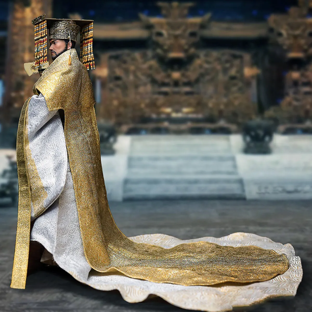 HiPlay 303TOYS, Kingdom of Storms - Yin Shou King of Shang Creation of The God Series, 1/6 Scale Action Figure Collectible