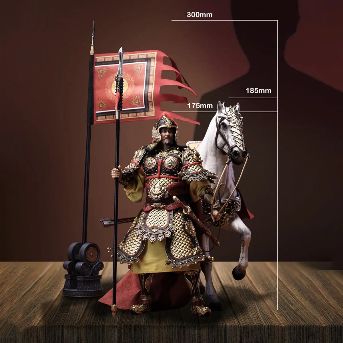 HiPlay 303TOYS The Prosperous Tang Dynasty Series, The Emperor Taizong: Li Shimin, Battle Field Deluxe, Action Figure Full Set