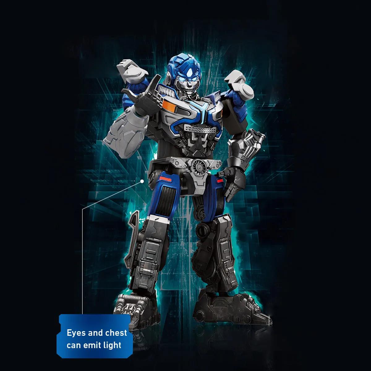 HiPlay Blokees Assembly Model Kits: Transformers Classis Class - Mirage, Mecha Musume Style, Height 11cm Miniature