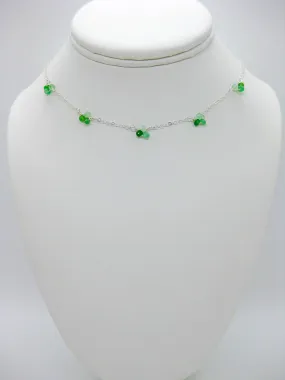 Hyacinth: Chrysoprase Choker - n577