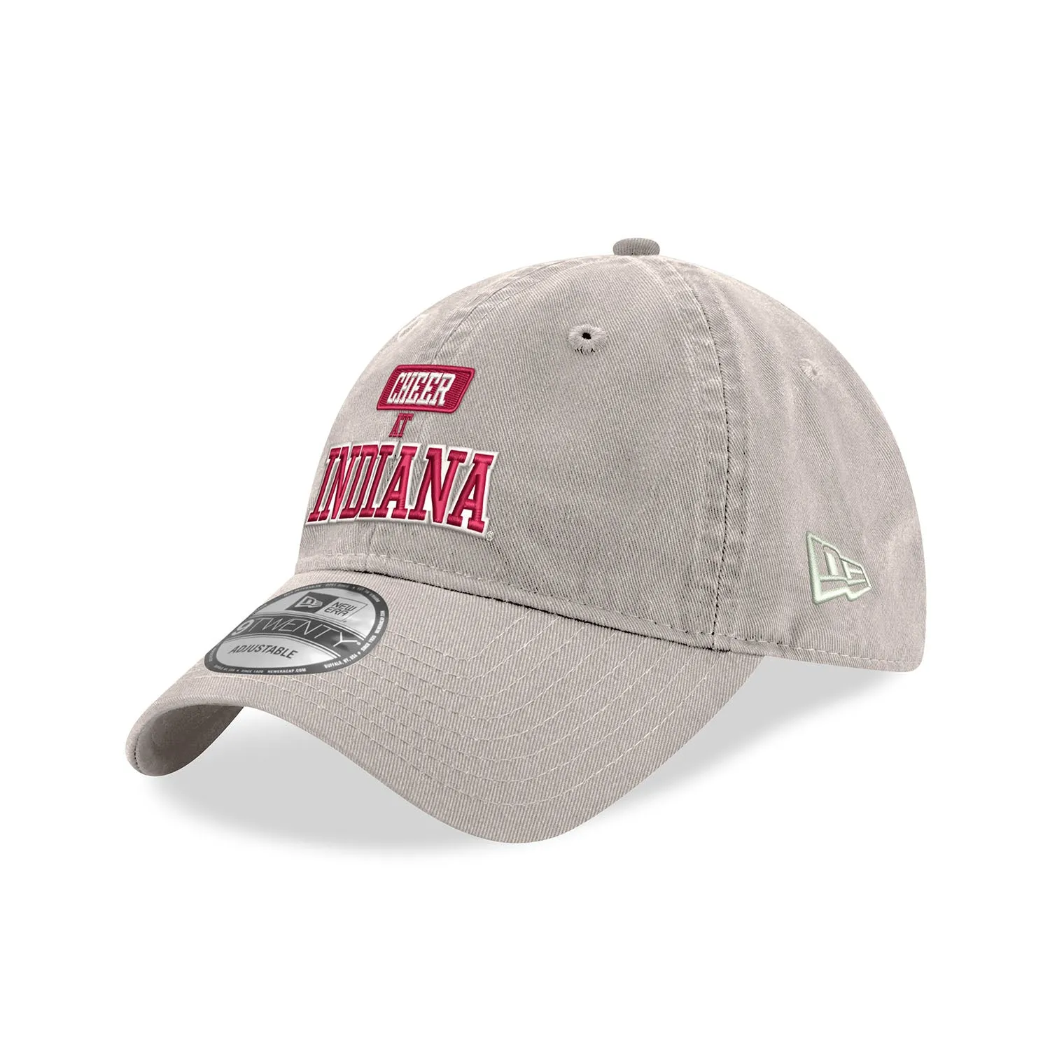 Indiana Hoosiers Cheer Stone Adjustable Hat