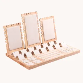 Jewelry Display Set - Beige