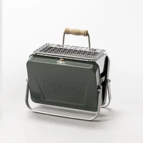 Kenluck Mini Grill / BBQ - Hammertone Gloss Green