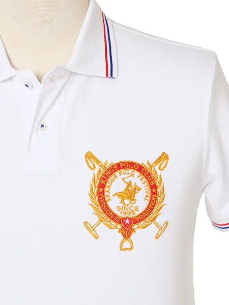 Kings Club Couture Polo Shandur White Men KCPS0002