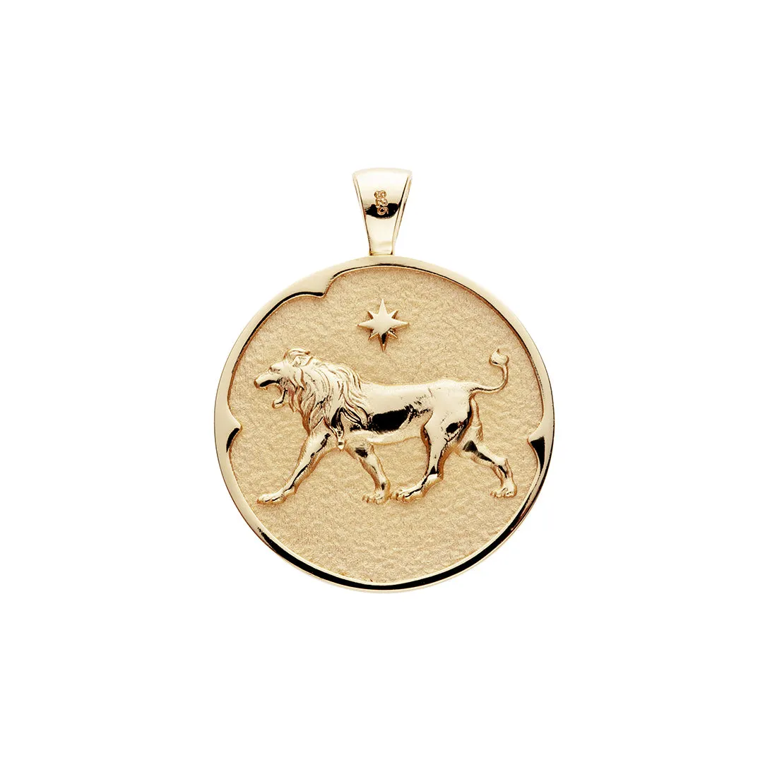 LEO JW Zodiac Pendant Coin - Jul 23 - Aug 22