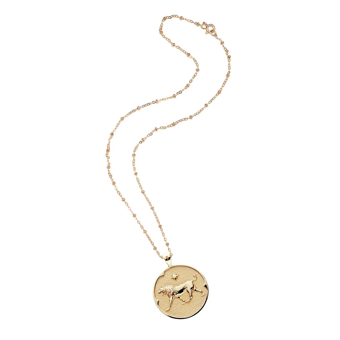 LEO JW Zodiac Pendant Coin - Jul 23 - Aug 22