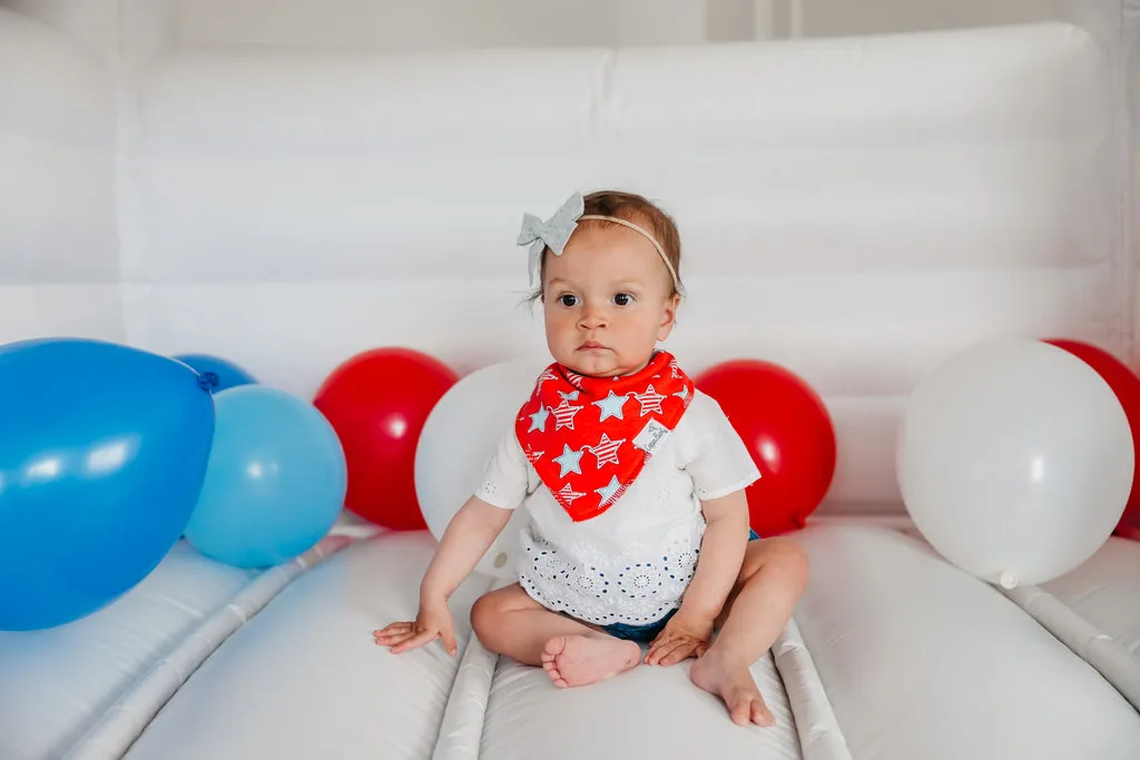 Liberty Bandana Bib Set