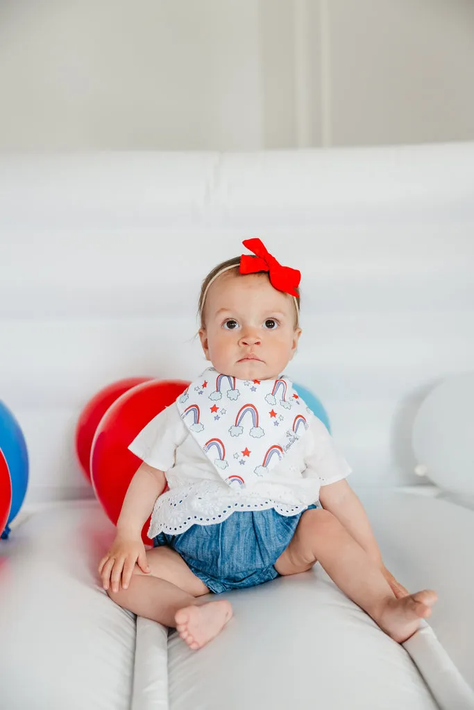 Liberty Bandana Bib Set