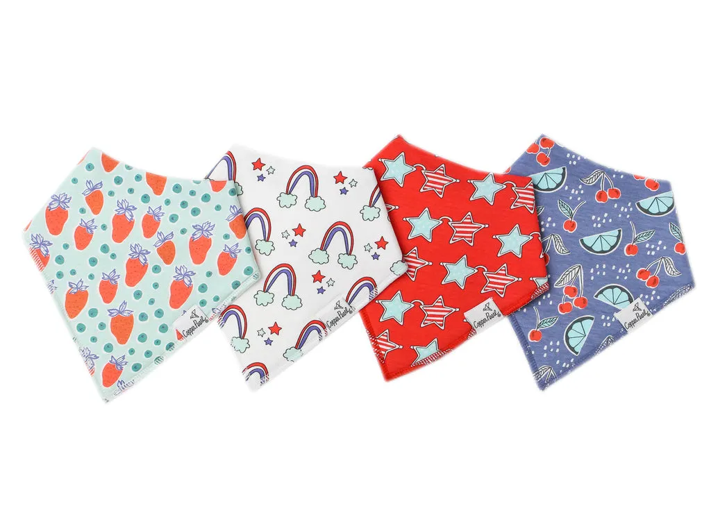 Liberty Bandana Bib Set